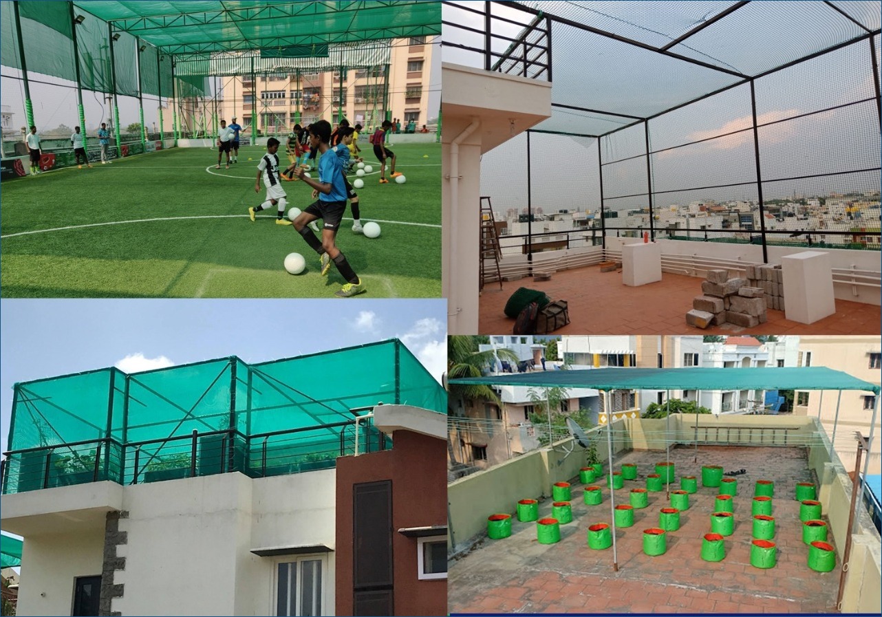 Terrace Top Nets in Bhubaneswar